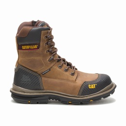 Caterpillar Fabricate Tough Composite Toe Work Férfi Bakancs Barna, HU-C093